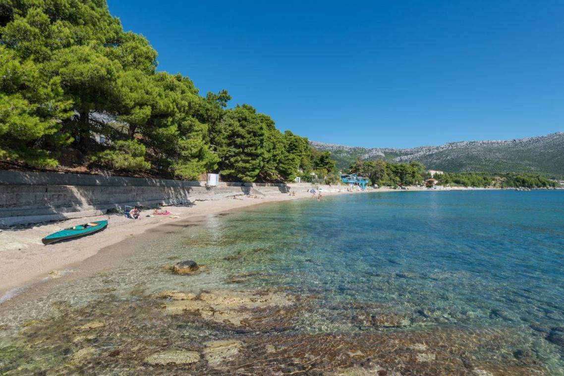 Luxury Beachfront Villa Mare With Private Pool At The Beach Orebic - Peljesac Exterior photo