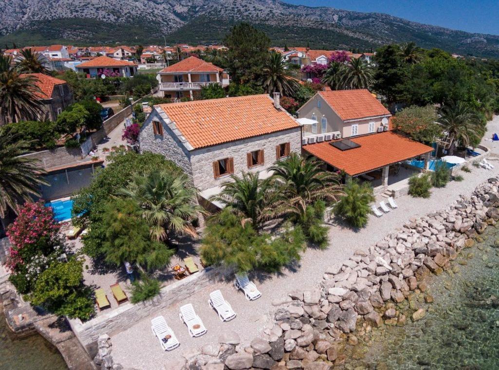 Luxury Beachfront Villa Mare With Private Pool At The Beach Orebic - Peljesac Exterior photo