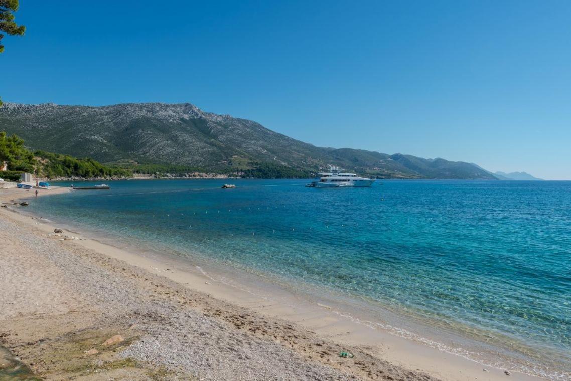 Luxury Beachfront Villa Mare With Private Pool At The Beach Orebic - Peljesac Exterior photo